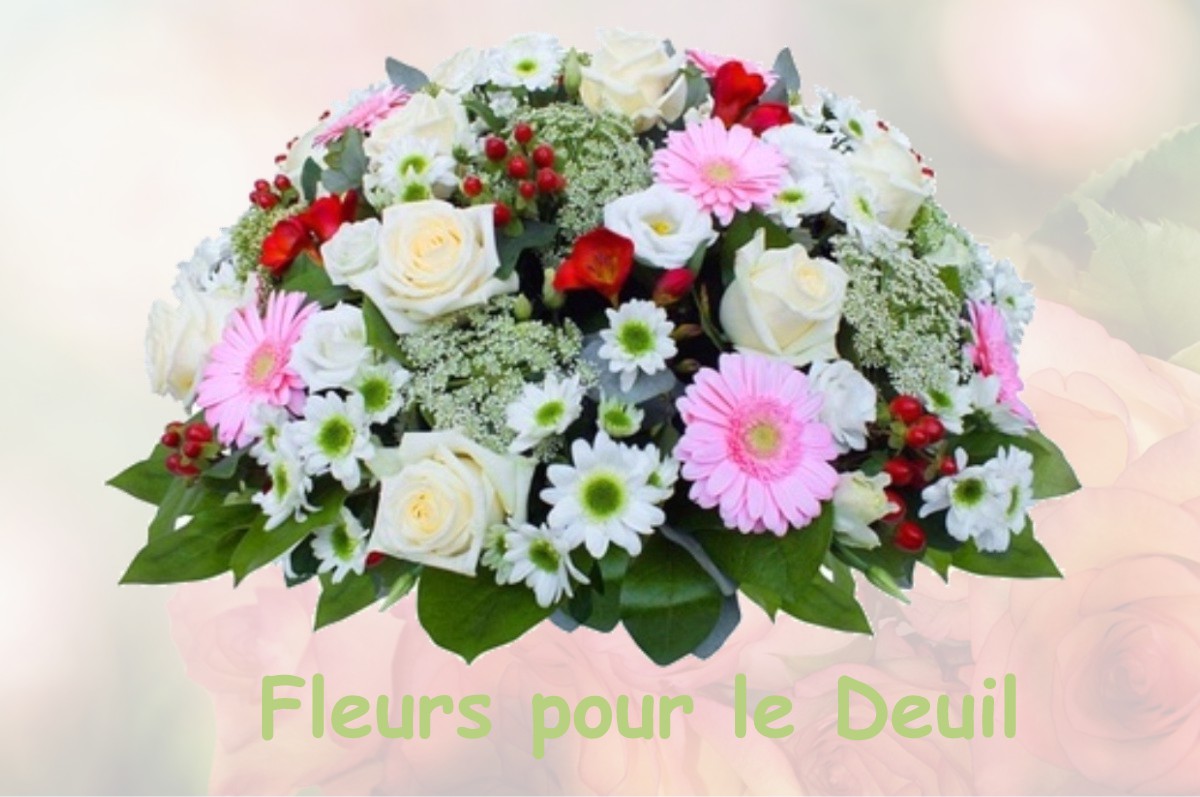 fleurs deuil SAINT-BONNET-DE-MURE